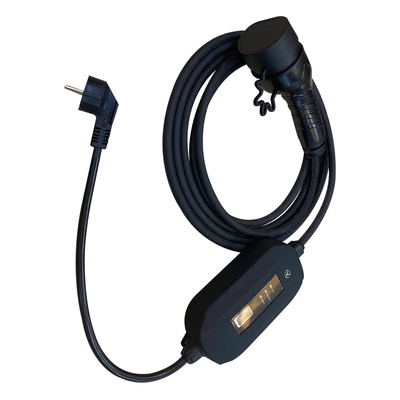 AC IP55 заряжателя 16A оружия типа 1 портативный EV SAE J1772 поручая