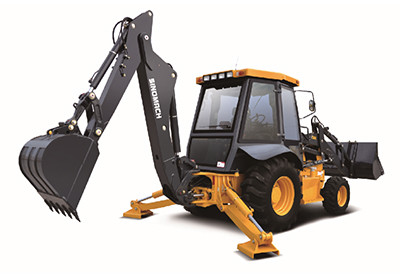 Размер 19.5L-24R4-12PR задней автошины машины затяжелителя 630 Backhoe SINOMACH небольшой