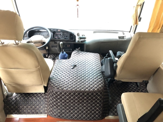 Хорошая работа 2009 каботажного судна Тойота каботажного судна автобуса пассажира двигателя 90kw 21 используемая местами более высокая