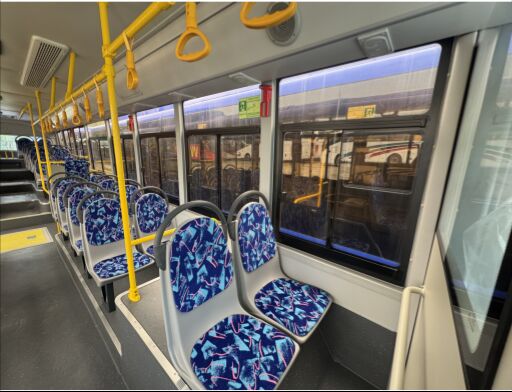 10.5м 50+1 сидячий городской автобус на СНГ