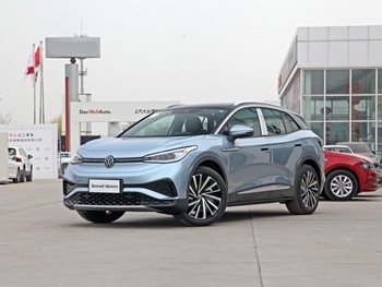 Пробег 555km привода SUV колеса ID4X Volkswagon электрический 4