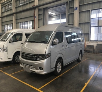 Бензин 15 Seater Changan Hiace 5.4m использовал двигатель автобуса 3TZ пассажира