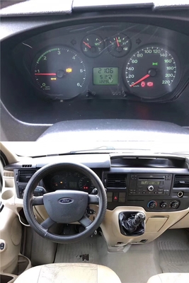 Автобус 103kw 2.4L пассажира перехода JMC 15 Seater Форда мини используемый