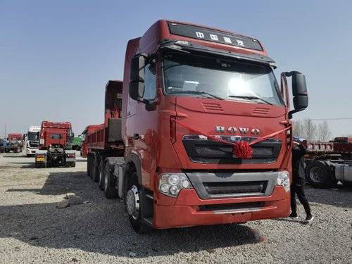 12 евро 5 тележки Tipper T7H Sinotruk Howo 6x4 сварочного трактора AMT
