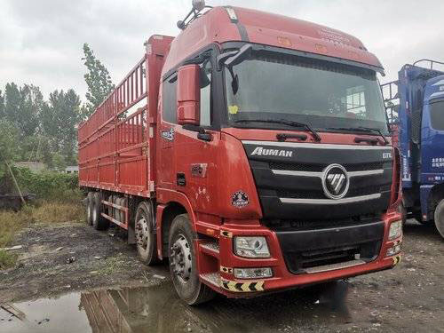 Используемая скорость 2016 грузовика 12 коробки груза Cummins 350HP Foton