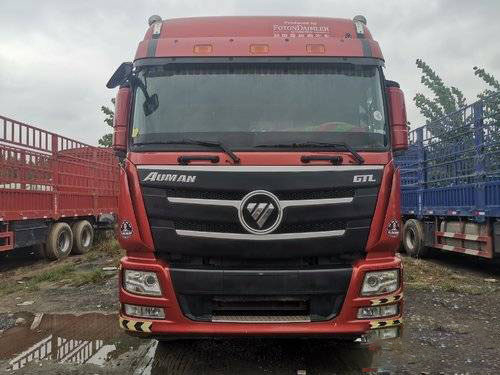 Используемая скорость 2016 грузовика 12 коробки груза Cummins 350HP Foton
