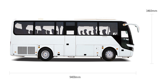 9.4m 45 евро автобуса 220HP тренера Seater Yutong 4 ZK6938HB9
