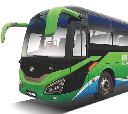 Места автобуса 24-50 моторного транспорта 85km/H Huanghai 11m используемые чистые электрические